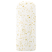 Matte Flakes Top Gel Gold 15 ML